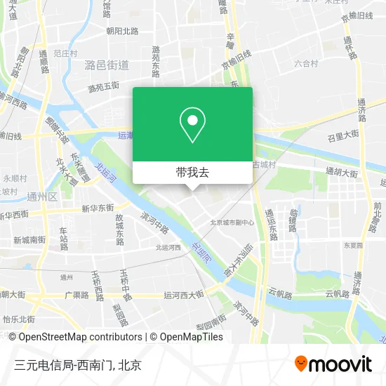三元电信局-西南门地图