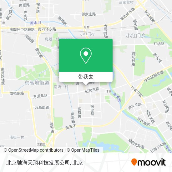 北京驰海天翔科技发展公司地图