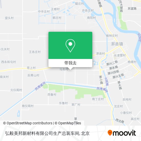 弘毅美邦新材料有限公司生产总装车间地图