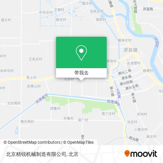 北京精锐机械制造有限公司地图