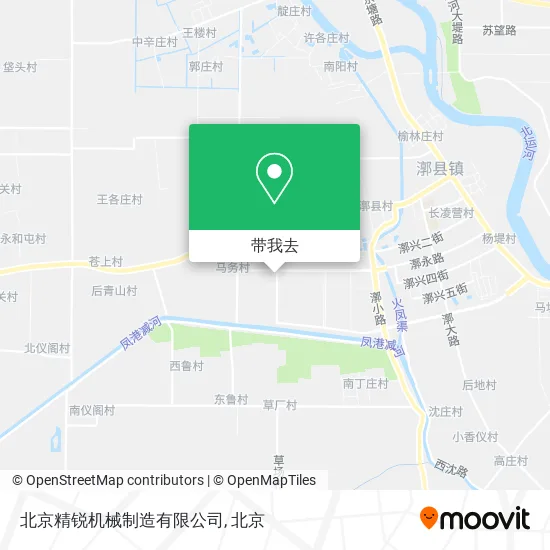 北京精锐机械制造有限公司地图