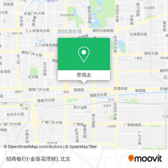 招商银行(-金葵花理财)地图