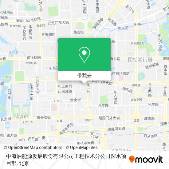 中海油能源发展股份有限公司工程技术分公司深水项目部地图