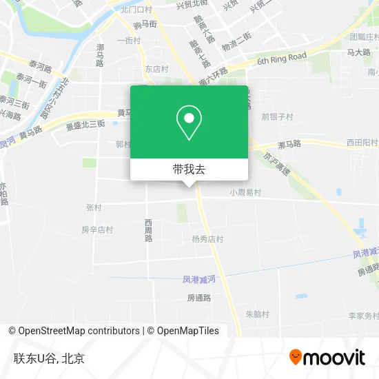 联东U谷地图
