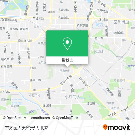 东方丽人美容美甲地图