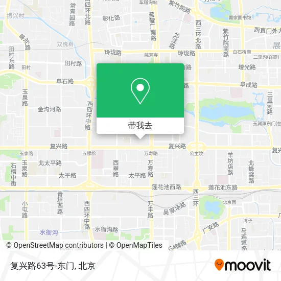 复兴路63号-东门地图
