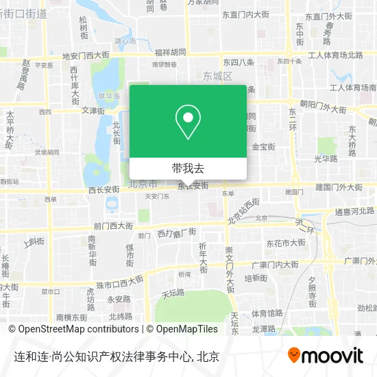 连和连·尚公知识产权法律事务中心地图