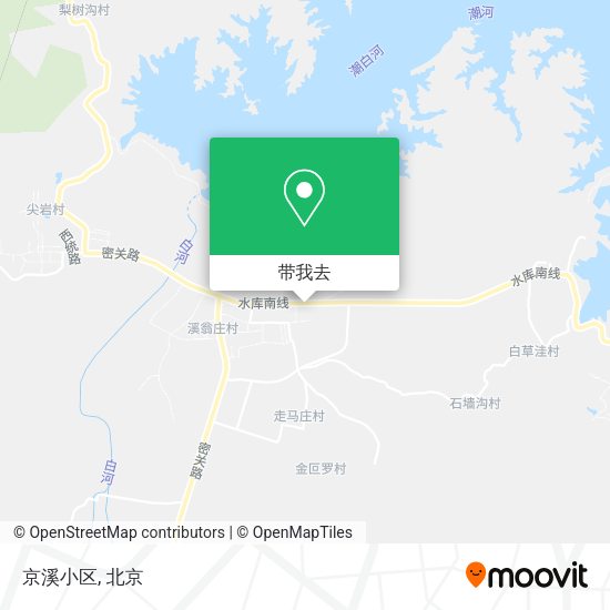 京溪小区地图
