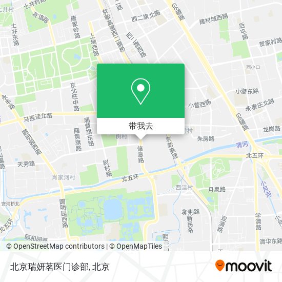 北京瑞妍茗医门诊部地图