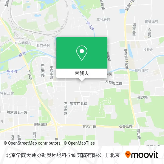 北京学院天通脉勘舆环境科学研究院有限公司地图