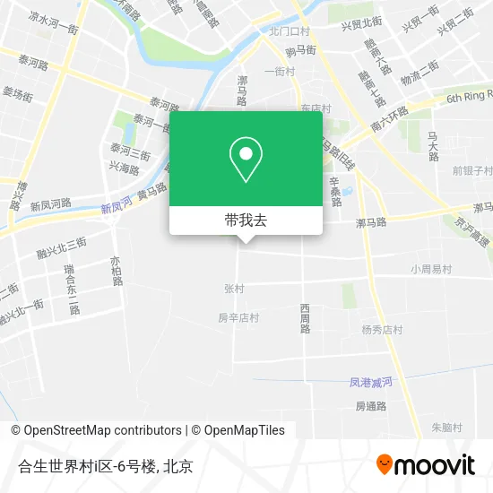 合生世界村i区-6号楼地图