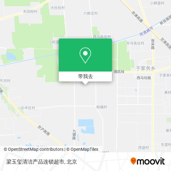 梁玉玺清洁产品连锁超市地图