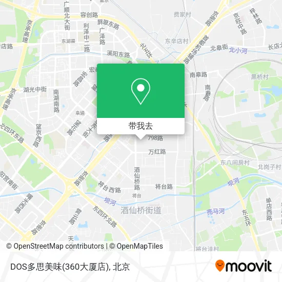 DOS多思美味(360大厦店)地图