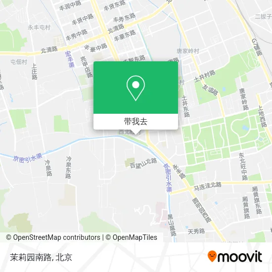 茉莉园南路地图
