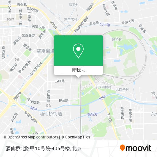 酒仙桥北路甲10号院-405号楼地图