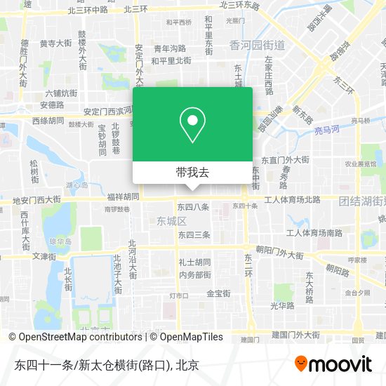 东四十一条/新太仓横街(路口)地图