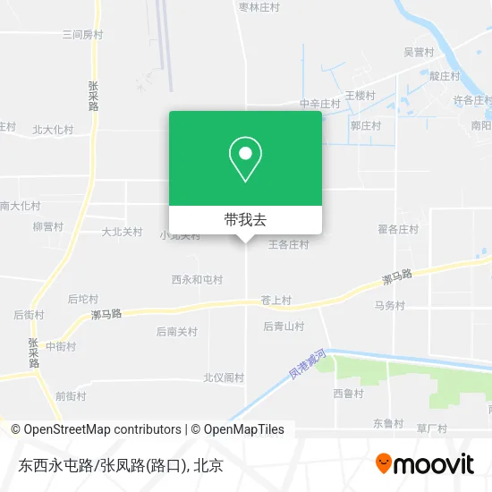 东西永屯路/张凤路(路口)地图