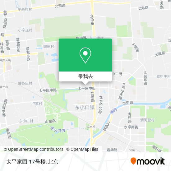 太平家园-17号楼地图