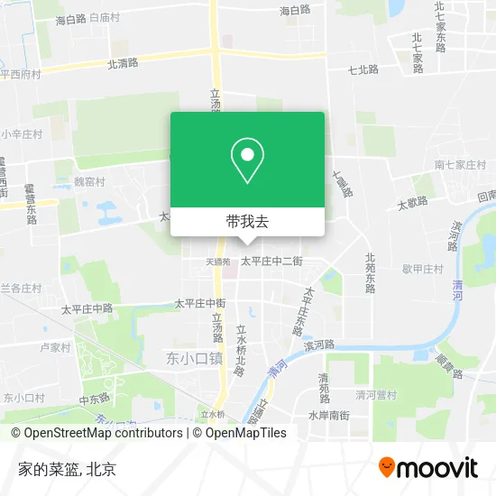 家的菜篮地图