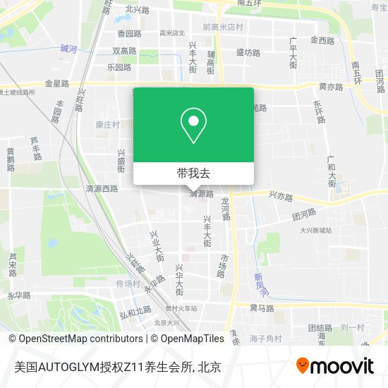 美国AUTOGLYM授权Z11养生会所地图