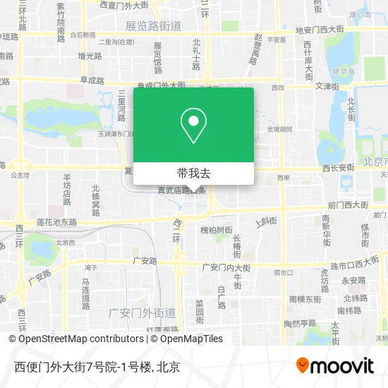 西便门外大街7号院-1号楼地图