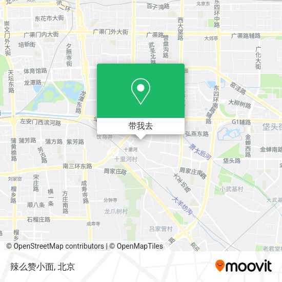 辣么赞小面地图