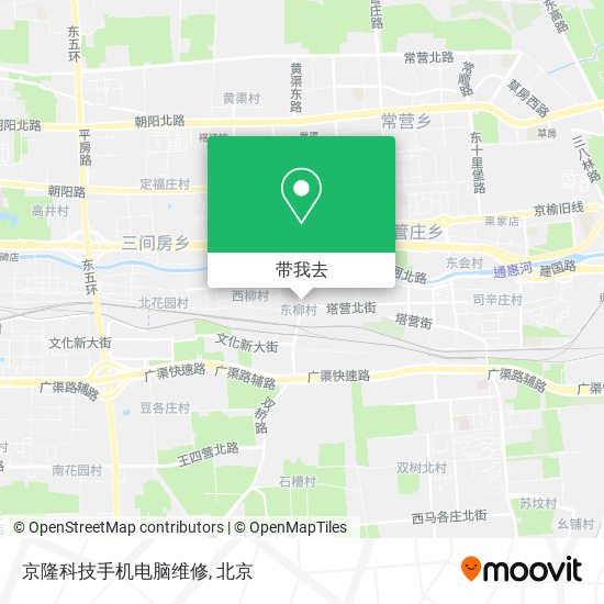 京隆科技手机电脑维修地图