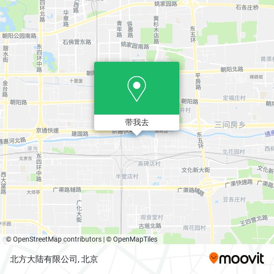 北方大陆有限公司地图