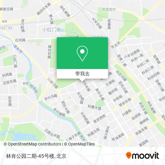 林肯公园二期-45号楼地图