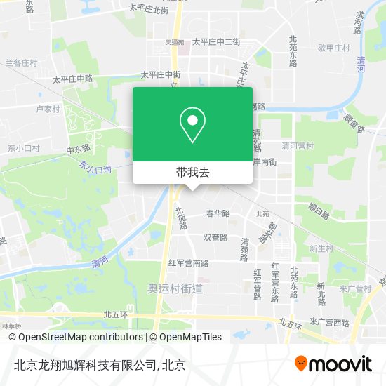 北京龙翔旭辉科技有限公司地图