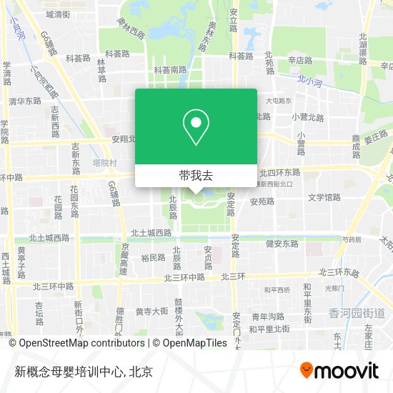 新概念母婴培训中心地图