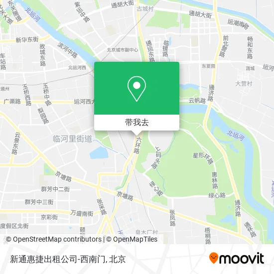 新通惠捷出租公司-西南门地图