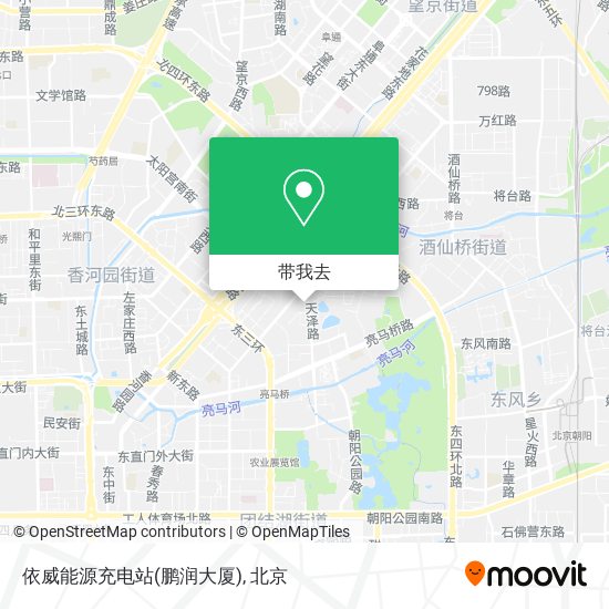 依威能源充电站(鹏润大厦)地图