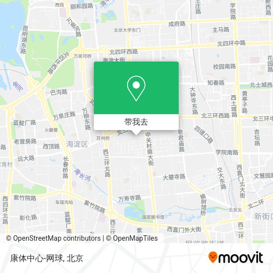 康体中心-网球地图