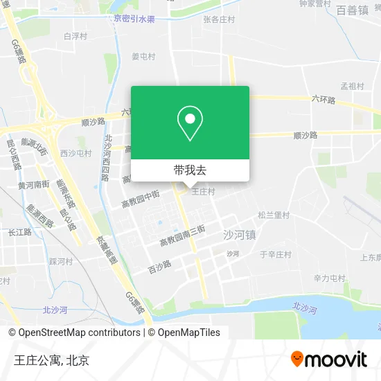 王庄公寓地图