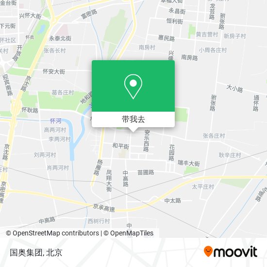 国奥集团地图