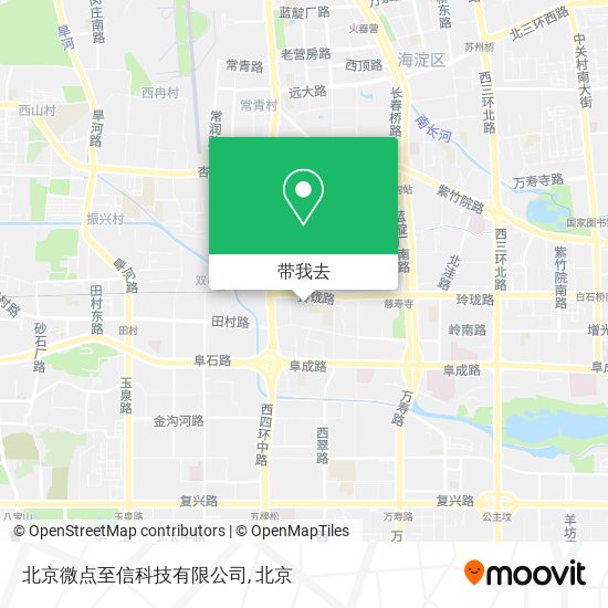 北京微点至信科技有限公司地图