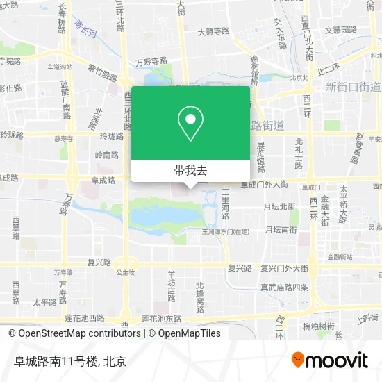 阜城路南11号楼地图