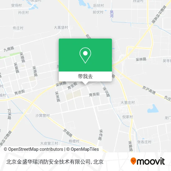 北京金盛华瑞消防安全技术有限公司地图
