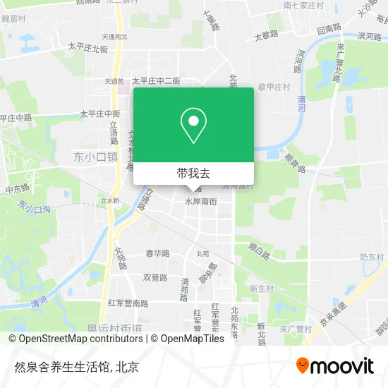 然泉舍养生生活馆地图