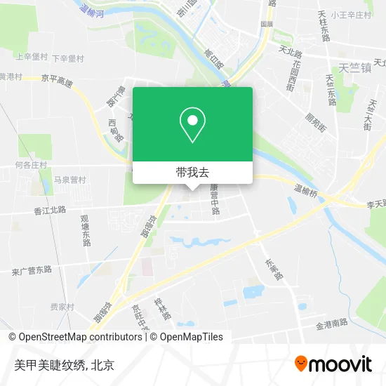 美甲美睫纹绣地图