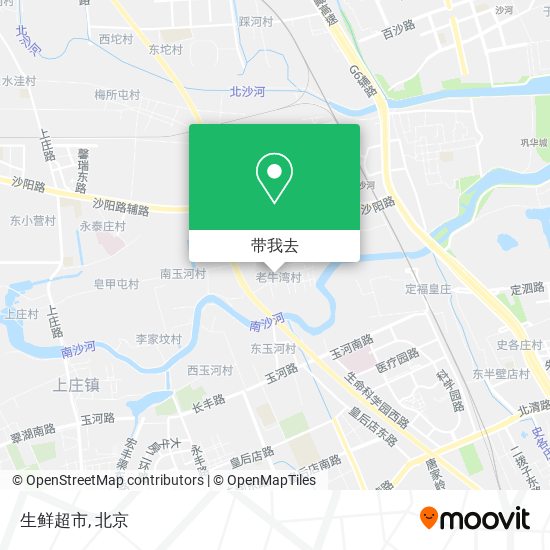 生鲜超市地图