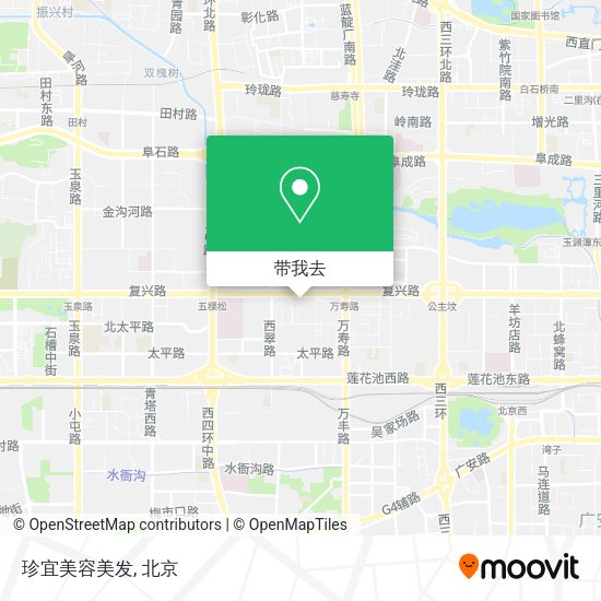 珍宜美容美发地图