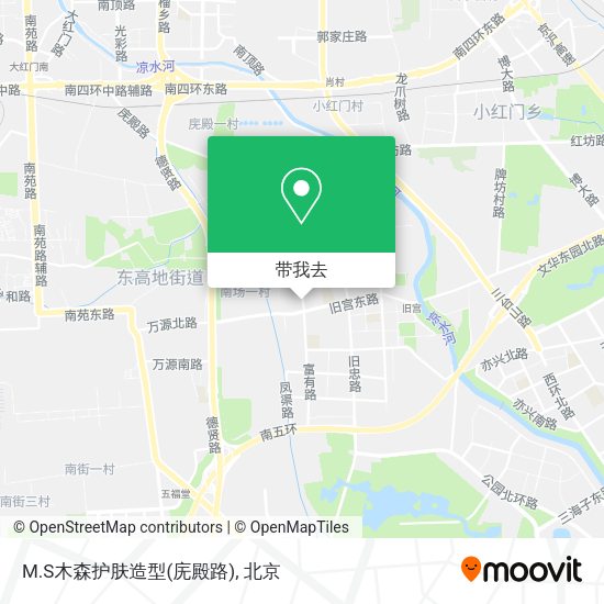 M.S木森护肤造型(庑殿路)地图
