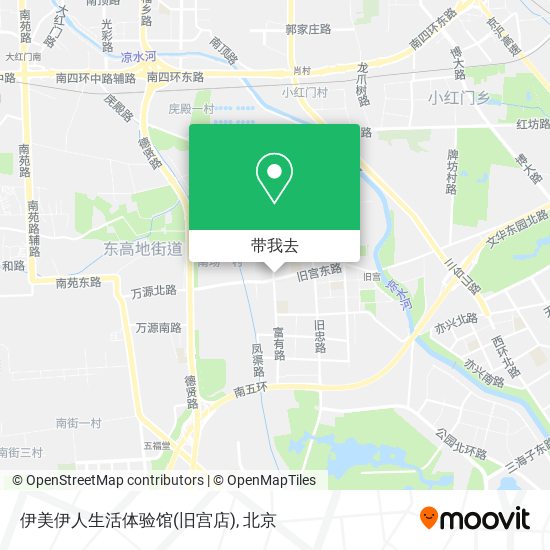 伊美伊人生活体验馆(旧宫店)地图