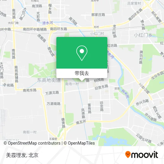 美霞理发地图