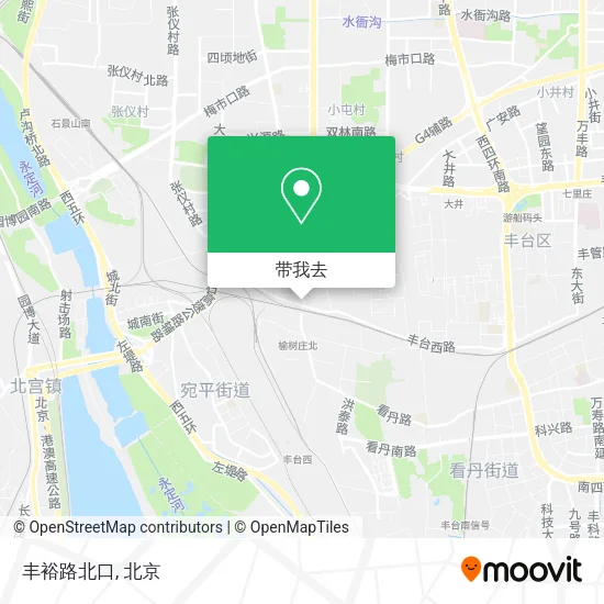 丰裕路北口地图