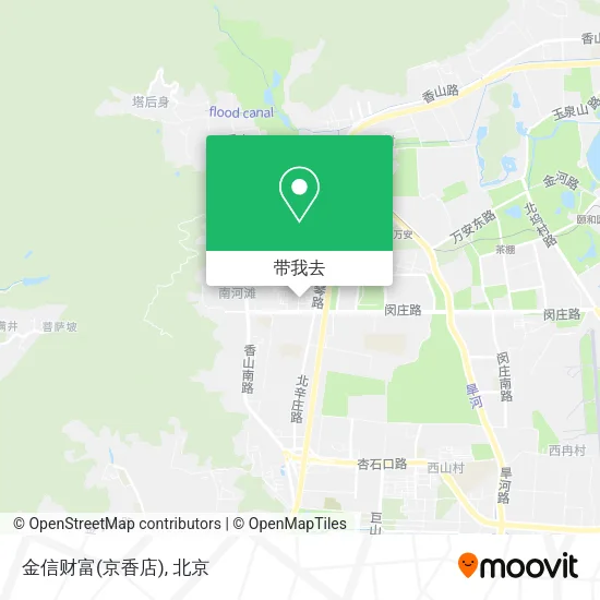 金信财富(京香店)地图