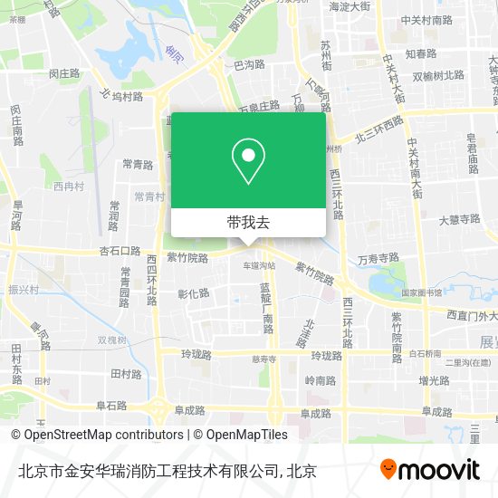 北京市金安华瑞消防工程技术有限公司地图