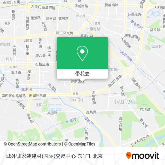 城外诚家装建材(国际)交易中心-东1门地图